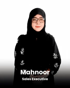 Mahnoor (Sales Executive)