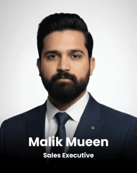 Malik Mueen (Sales Executive)