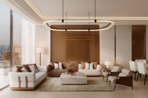 Binghatti Vintage apartment interiors Dubai