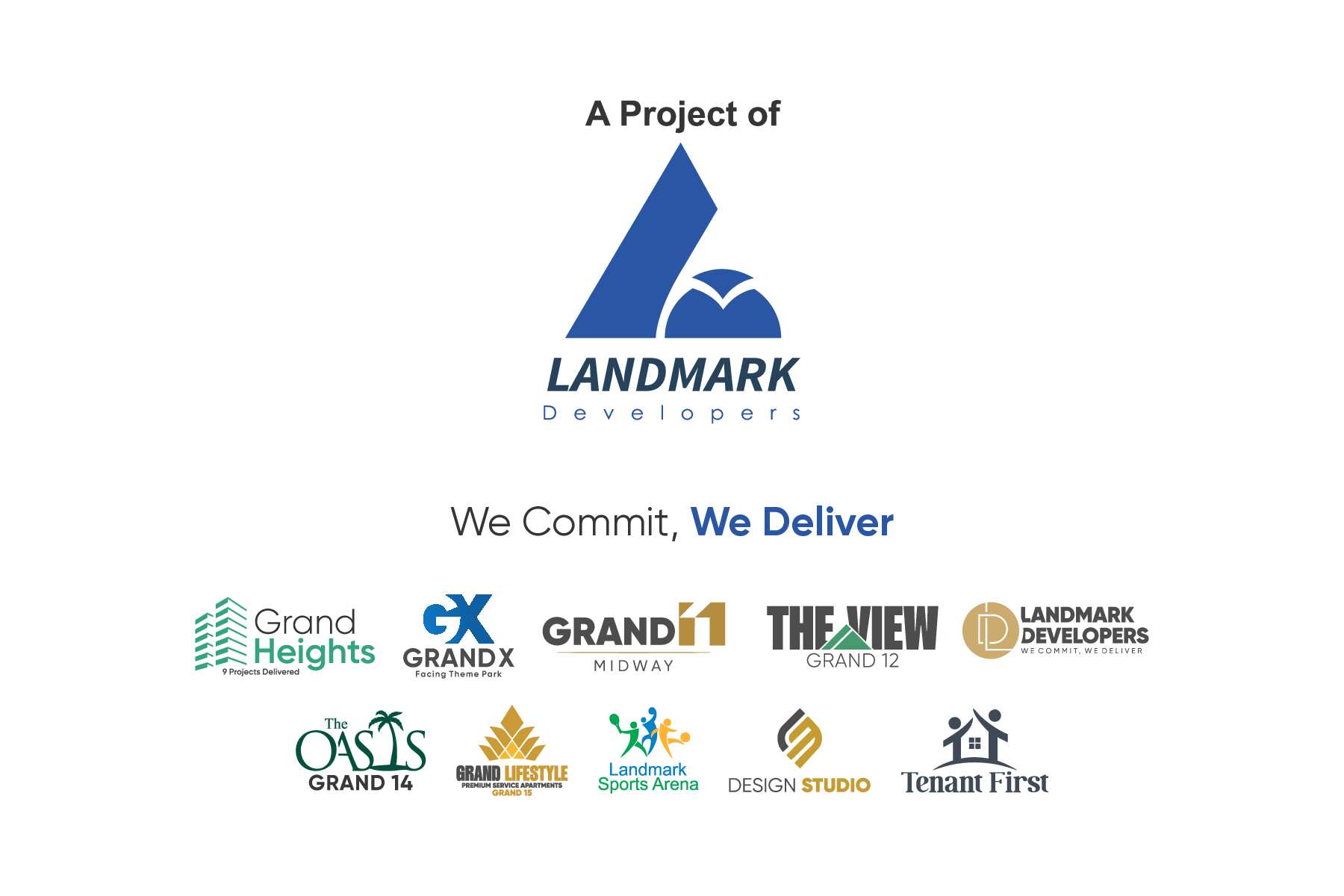 Grand 15 mixed-use building in Downtown Bahria Town Lahore