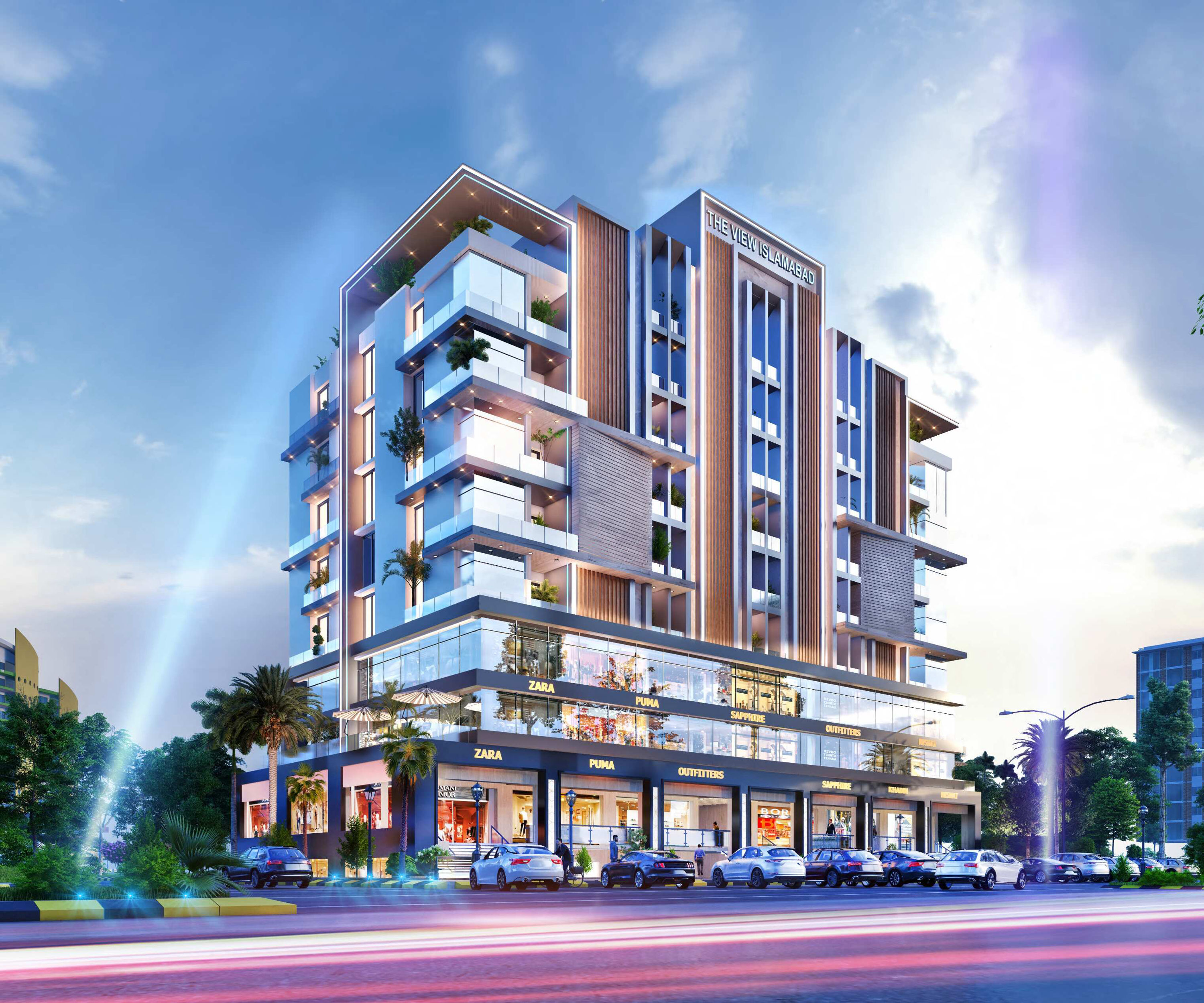 The View Islamabad luxury mixed-use tower by Landmark Developers