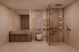 Binghatti Vintage apartment interiors Dubai