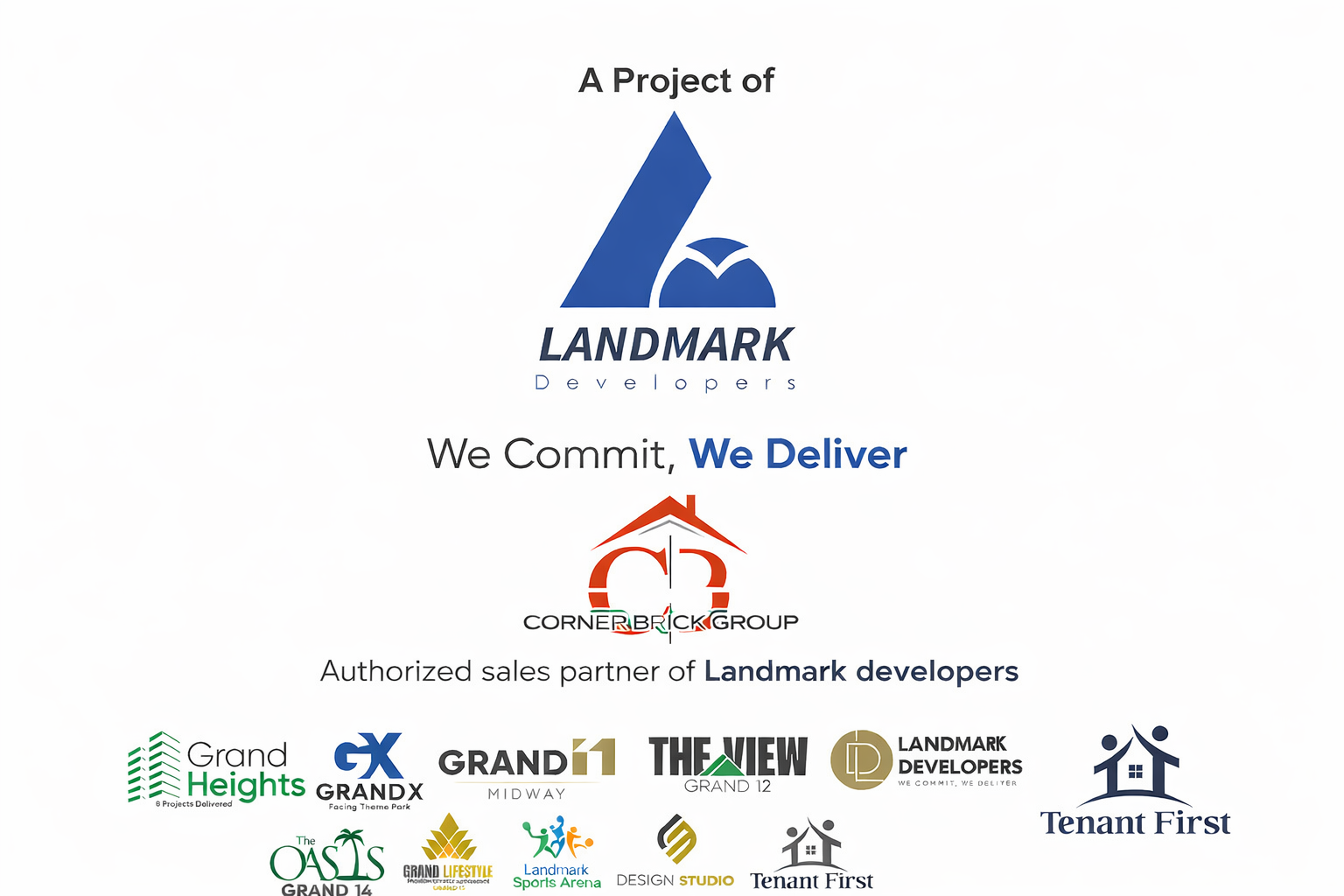 Real estate project promotional graphic