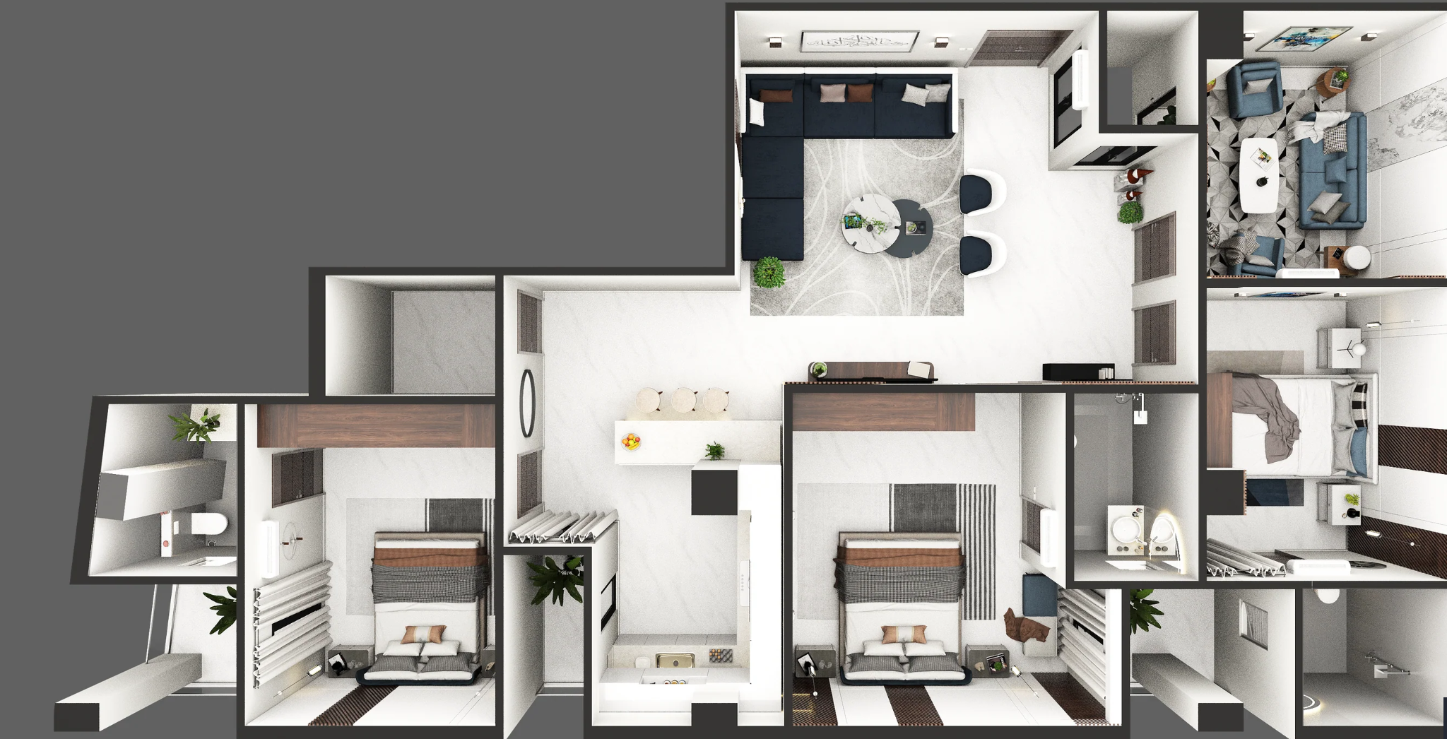 Pearl One Courtyard 2