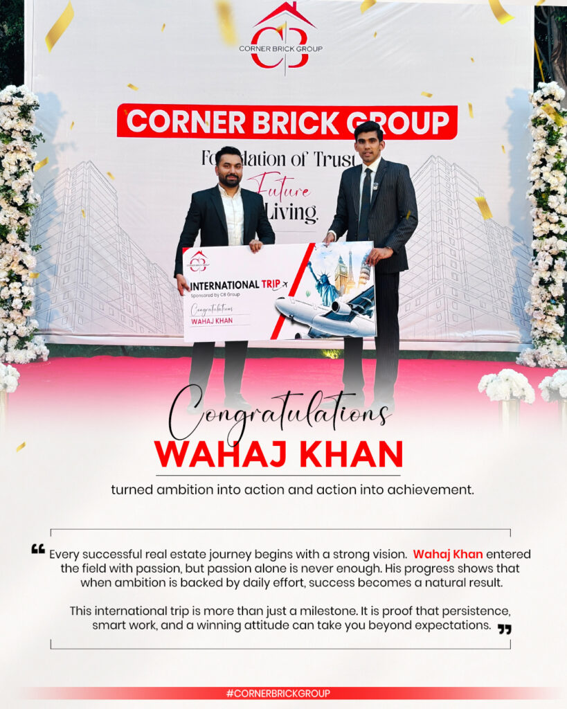 International Trip Winner – Wahaj Khan