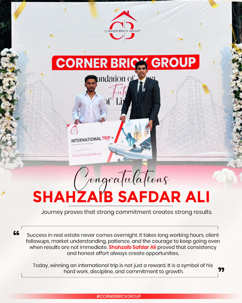 International Trip Winner – Shahzaib Safdar